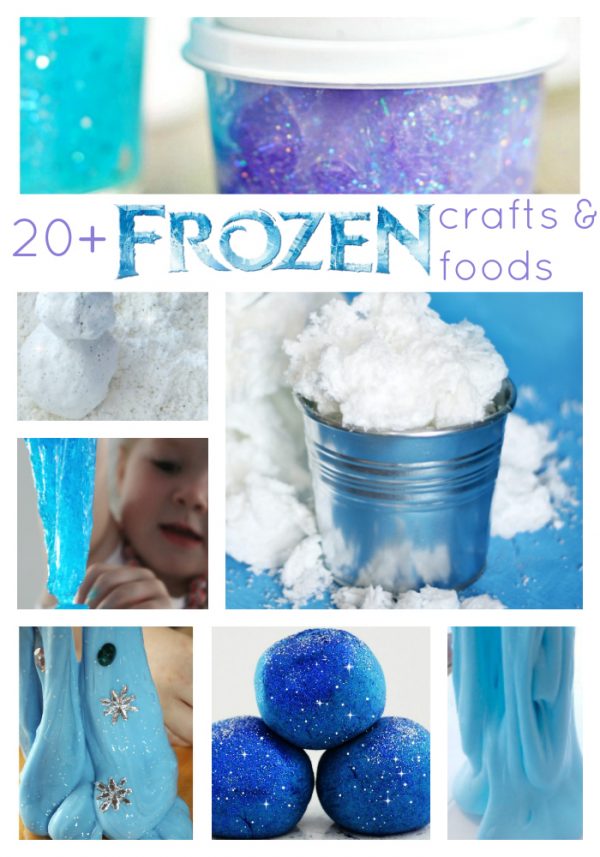 20+ Frozen Inspired Crafts & Foods - Around My Family Table