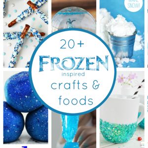 These 20+ Frozen Inspired Crafts & Foods are perfect for any Disney Frozen party.