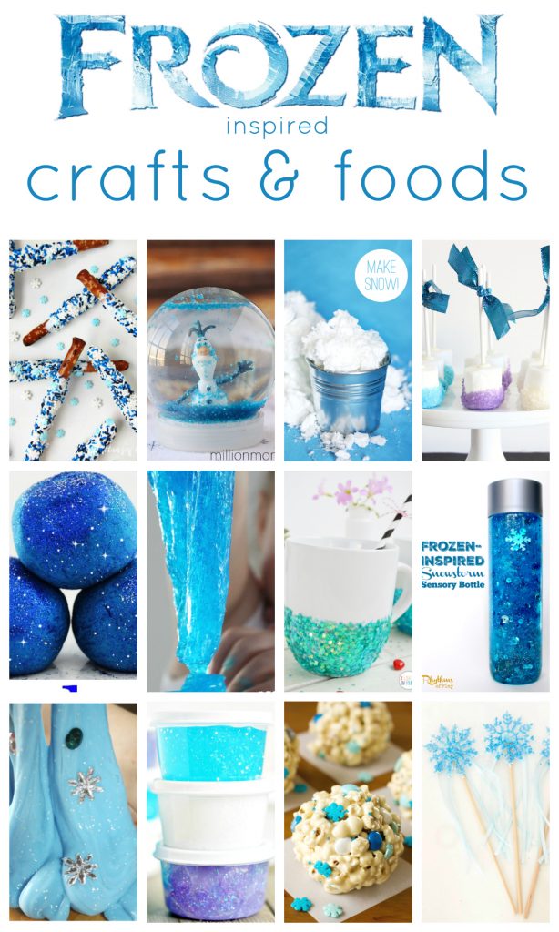 20+ Frozen Inspired Crafts & Foods - Around My Family Table