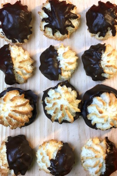 Mexican Chocolate Chili Macaroons - Around My Family Table