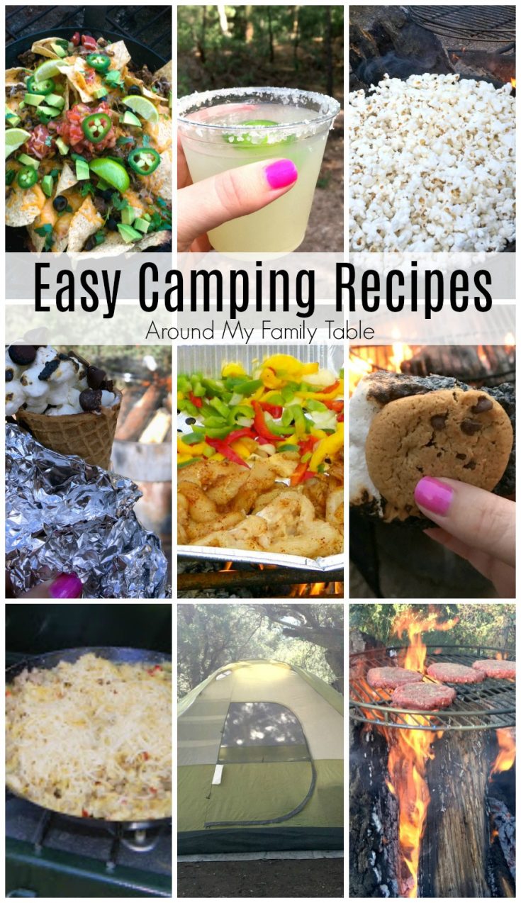 Easy Camping Recipes - Around My Family Table