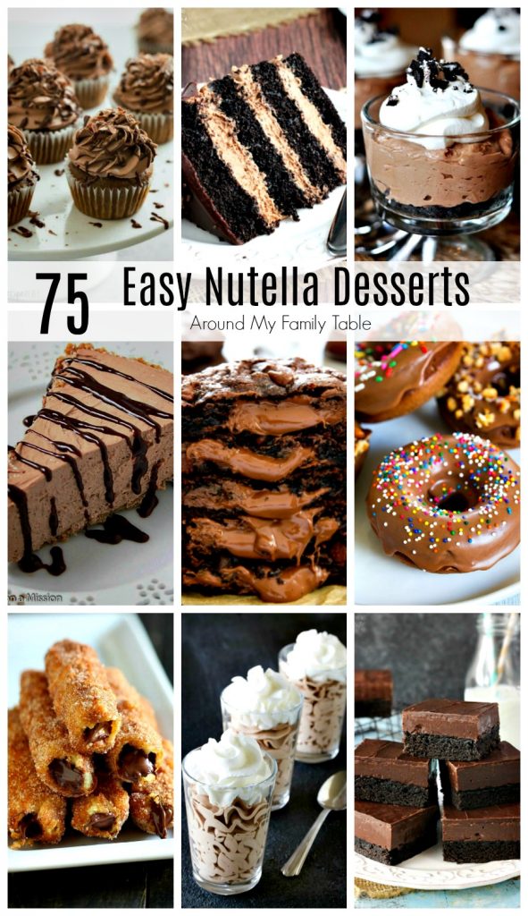 75 Nutella Dessert Recipes Around My Family Table