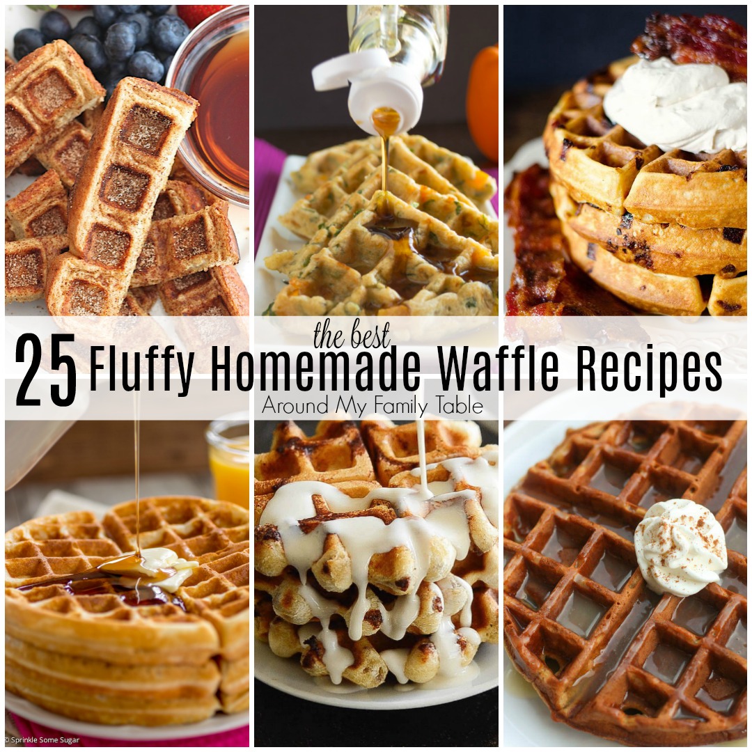 The Best Homemade Waffle Recipes for the Weekend - Around ...