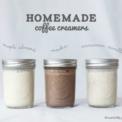 Homemade Coffee Creamers - Around My Family Table
