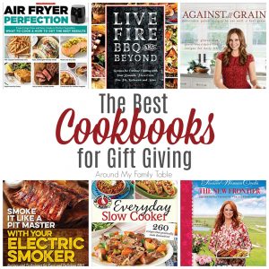 Collage of cookbook covers