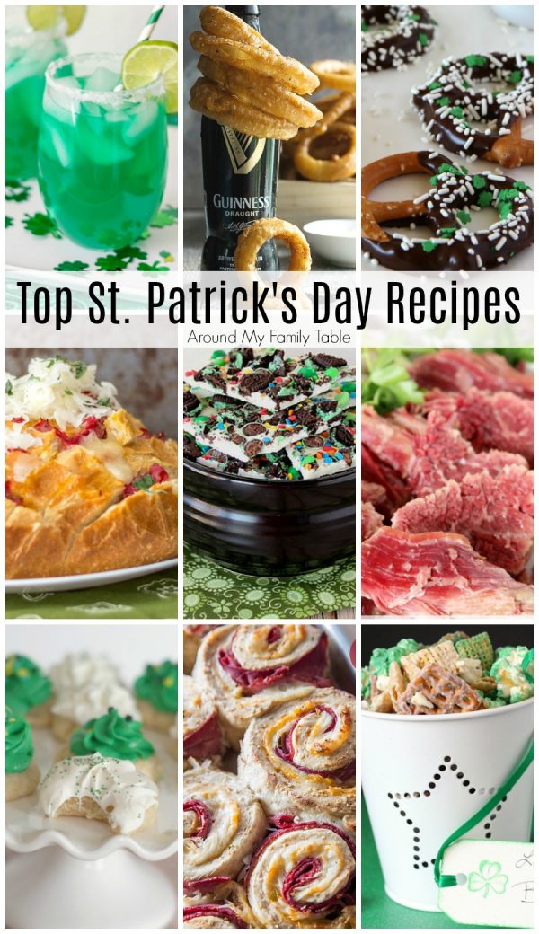 Top St Patrick's Day Recipes - Around My Family Table