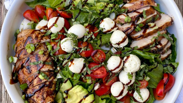 Italian Grilled Chicken Salad Around My Family Table