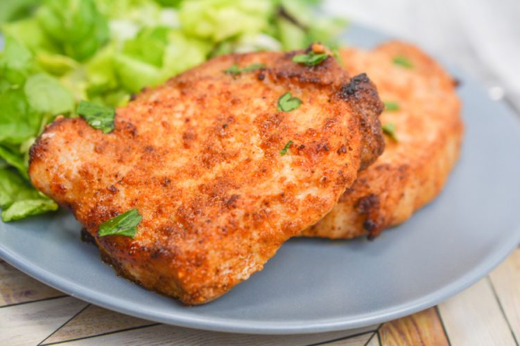 Air Fryer Pork Chops (Keto & Gluten Free) - Around My Family Table